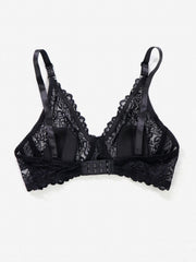 2pcs Lace Wireless Bras Ultra thin Breathable Everyday Bra Women's Lingerie