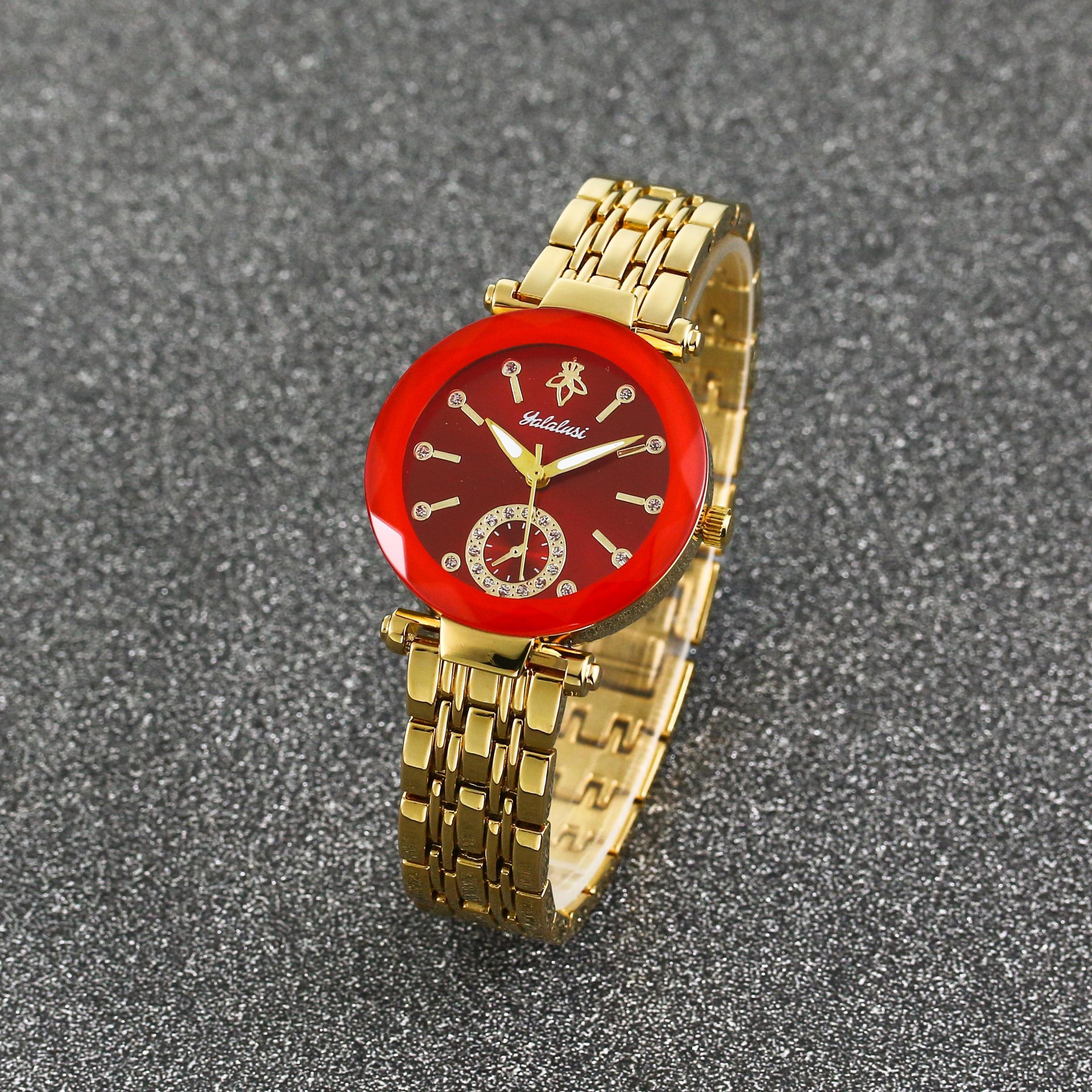 Colored Edge Alloy Pointer Round Watch- Kids' Accessory