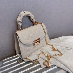 Small Leather Shoulder Bag Lady Crossbody Messenger Clutches Bolsa