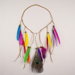 Boho Feather Headband Tassel Hair Hoops
