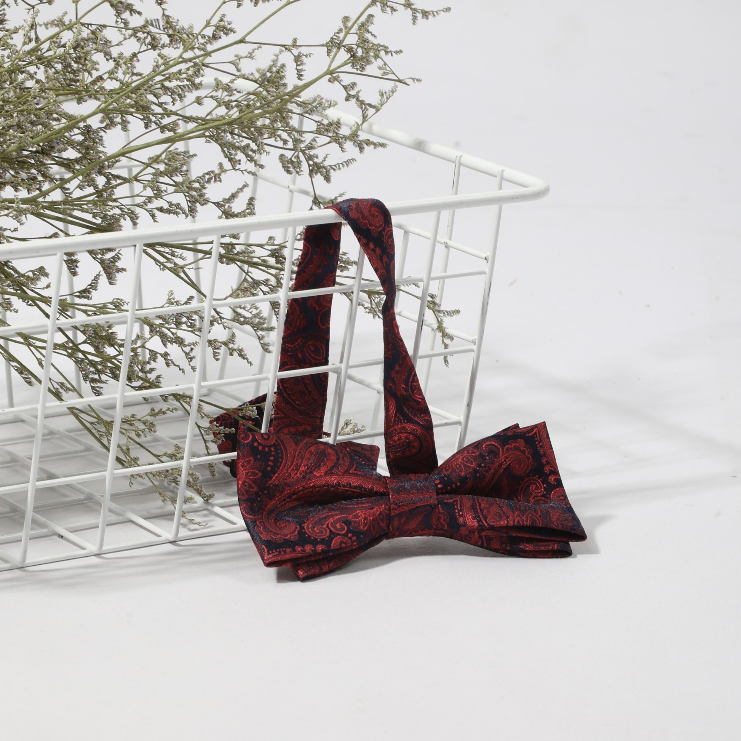 Men's Business Groom Double Layer Bow Tie