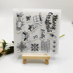 Christmas Snowflake Gift Stamp