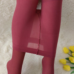 3 Pack Opaque High Waist Elastic Tights Women's Stockings