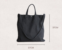 Casual Canvas Tote Bag Women Leisure Fabric Messenger Bag Female Portable