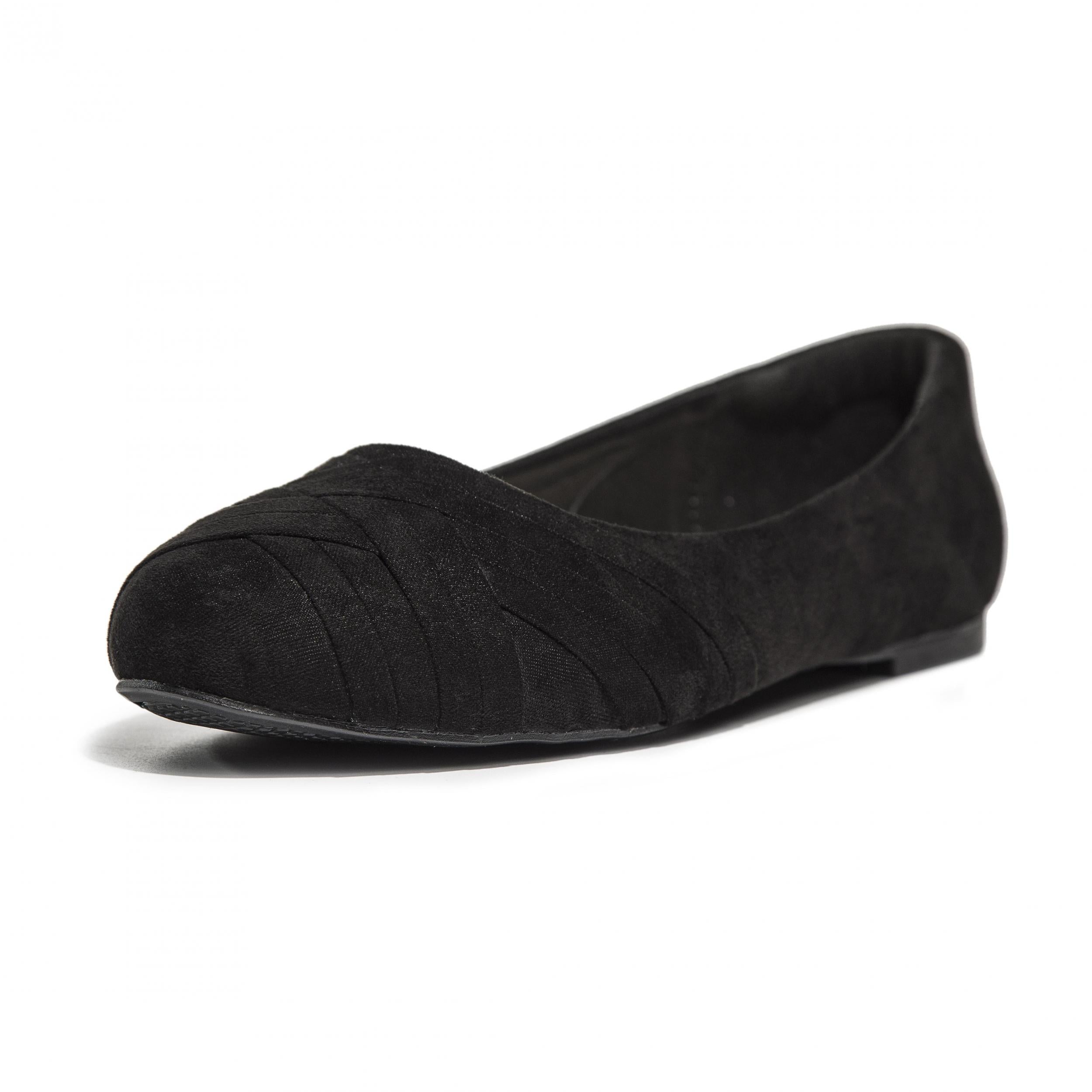 Women's Comfy Flat Shoes Low Top Slip On Soft Sole Casual Walking Flats