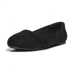 Women's Comfy Flat Shoes Low Top Slip On Soft Sole Casual Walking Flats