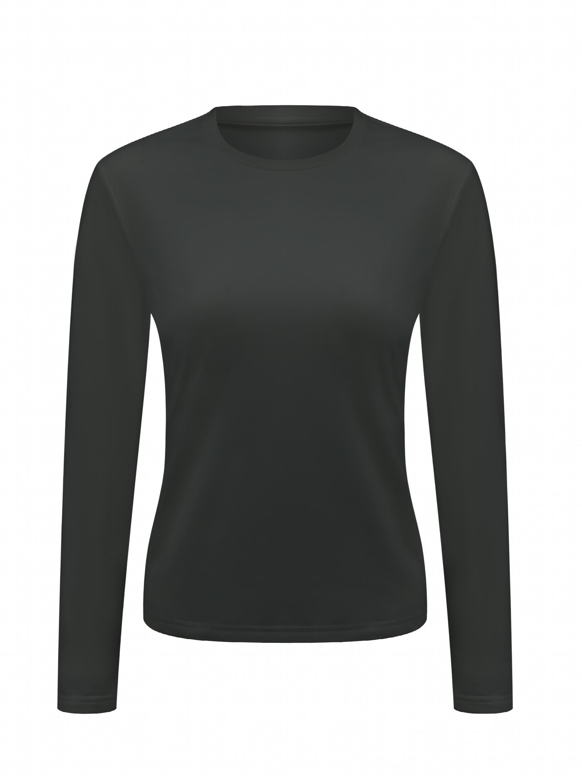 5pcs Long Sleeve Thermal Base Layer Top for Women
