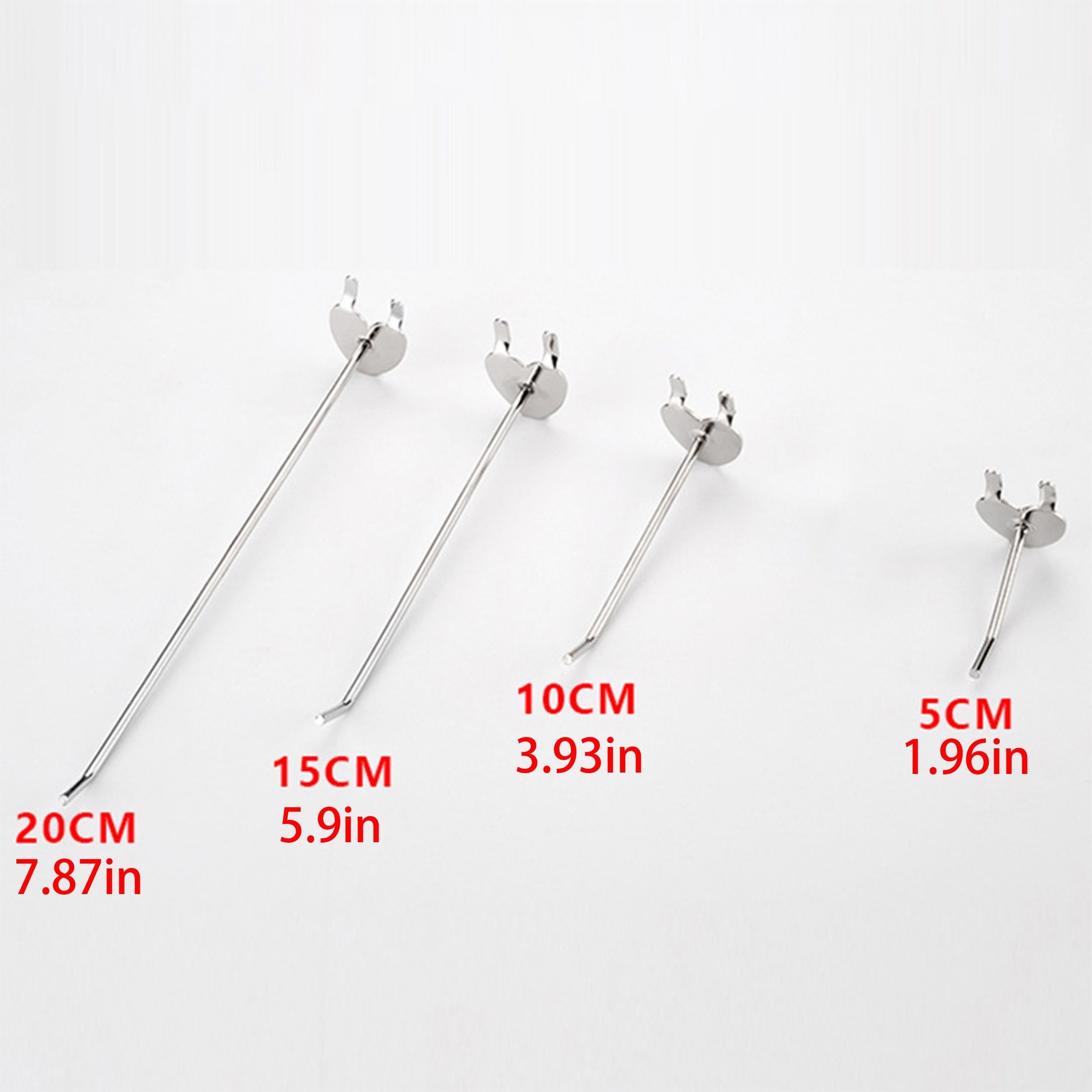 10pcs Pegboard Hook Rack Wall Mounted Hanging Hook Universal Garage Tool Storage