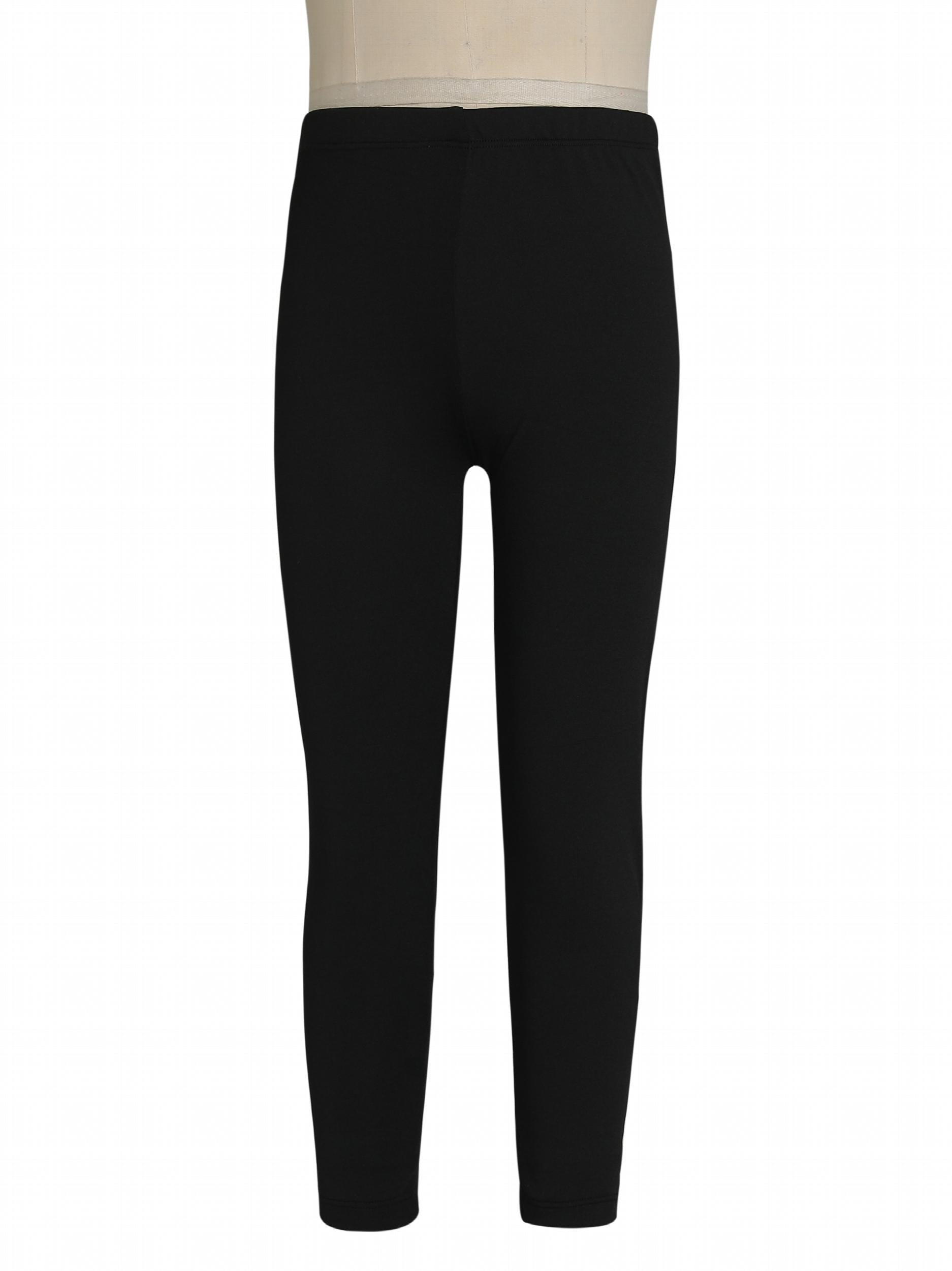 Girls High-Waist Leggings Stretch Pants