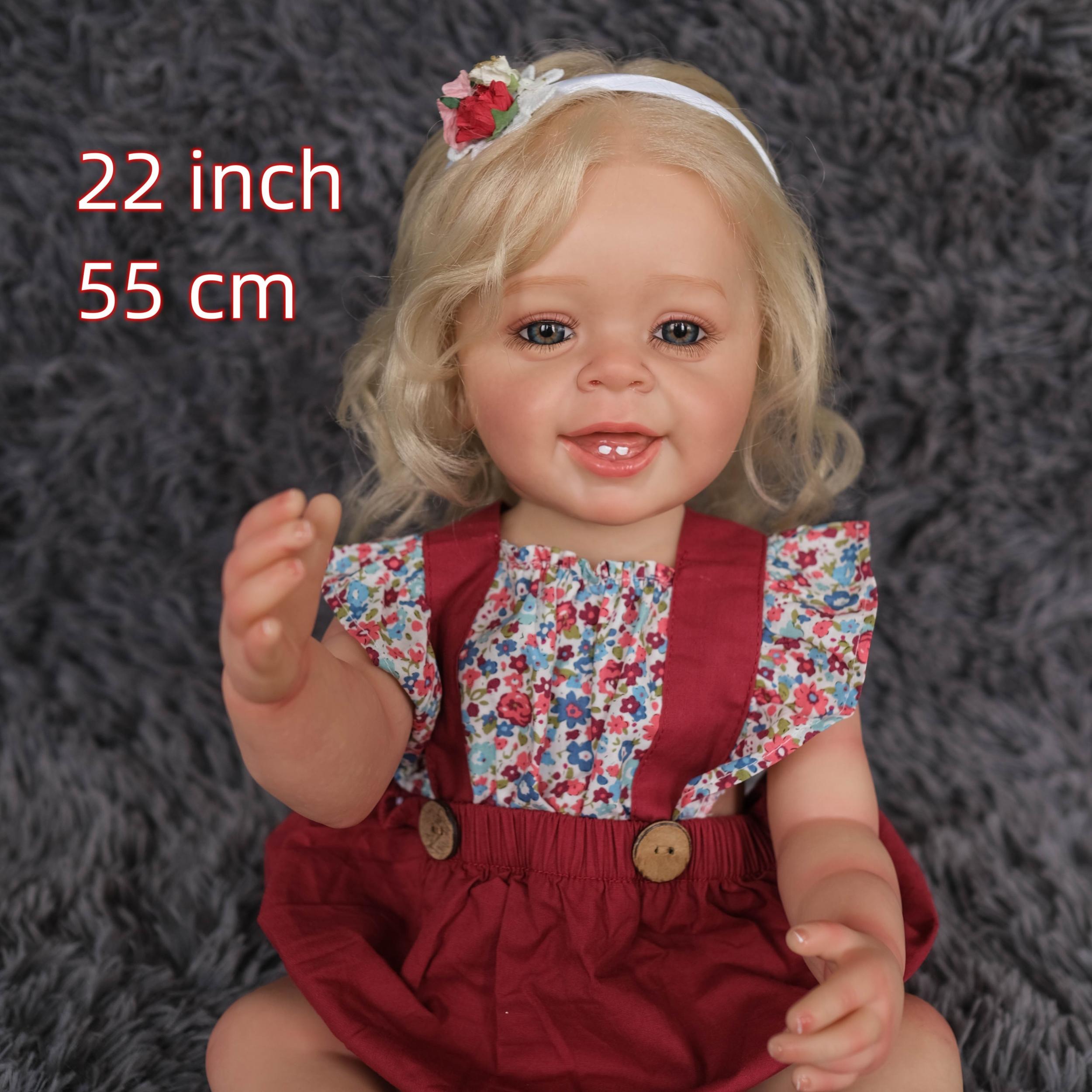 22 Inch Soft Touch Reborn Baby Doll Realistic 3D Princess