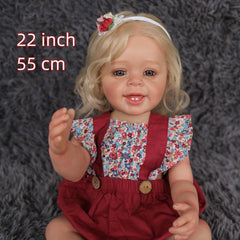 22 Inch Soft Touch Reborn Baby Doll Realistic 3D Princess