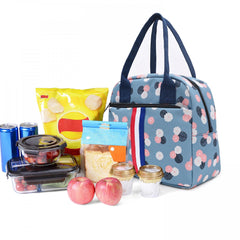 Modern Insulated Lunch Bag Portable for Office School Picnic Beach