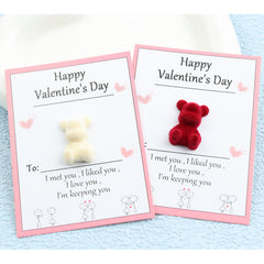 ABS Pocket Bear Valentine'S Gift Romantic Missing You Keepsake