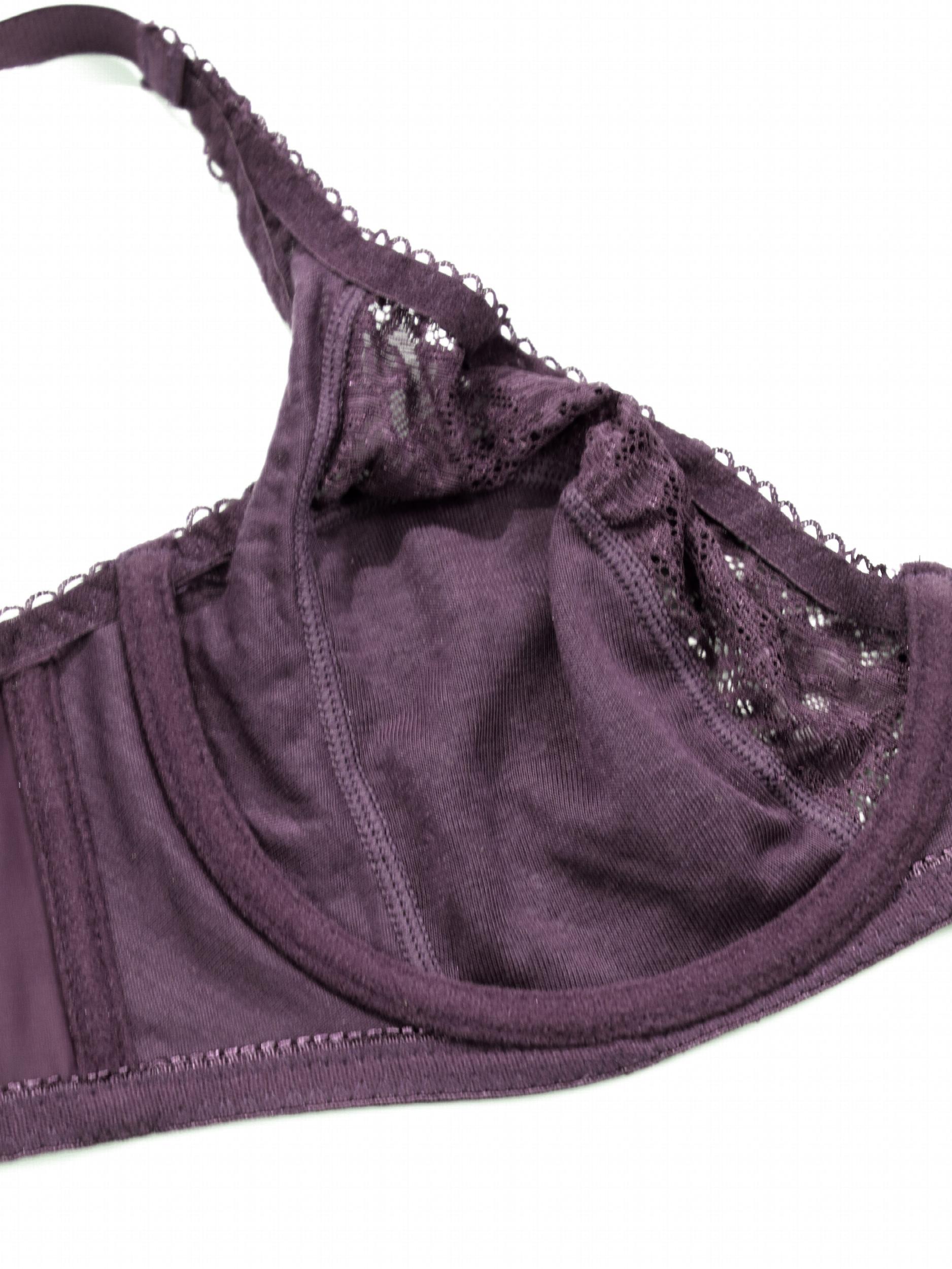 Lace Push Up Bra Breathable Bow Tie Women's Lingerie