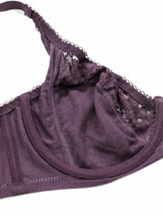Lace Push Up Bra Breathable Bow Tie Women's Lingerie