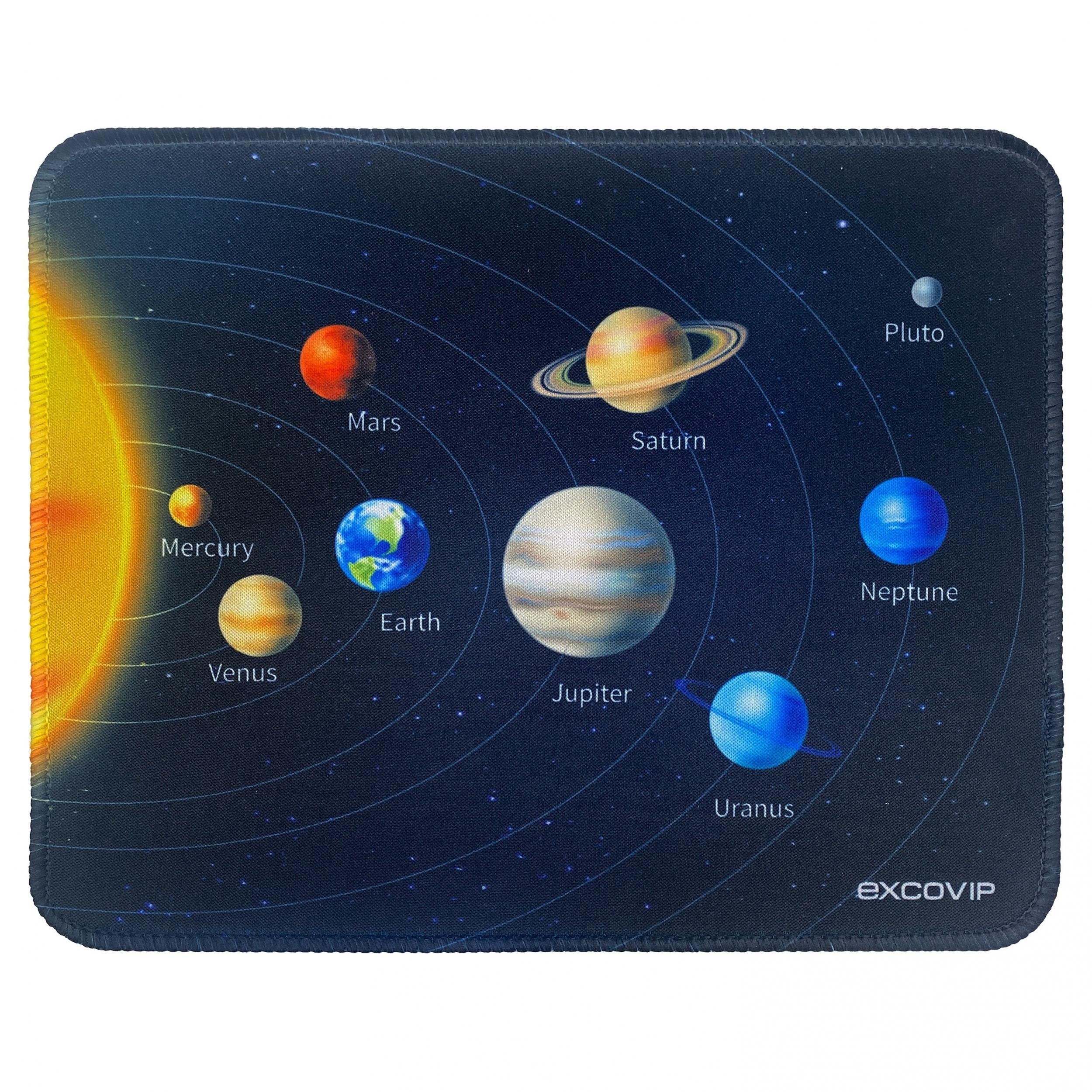 EXCOVIP Solar System Anime Mouse Pad Non-slip Learning Office Collecti