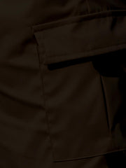 Classic Cargo Shorts Men's Casual Pocket Waist Drawstring Cargo Shorts