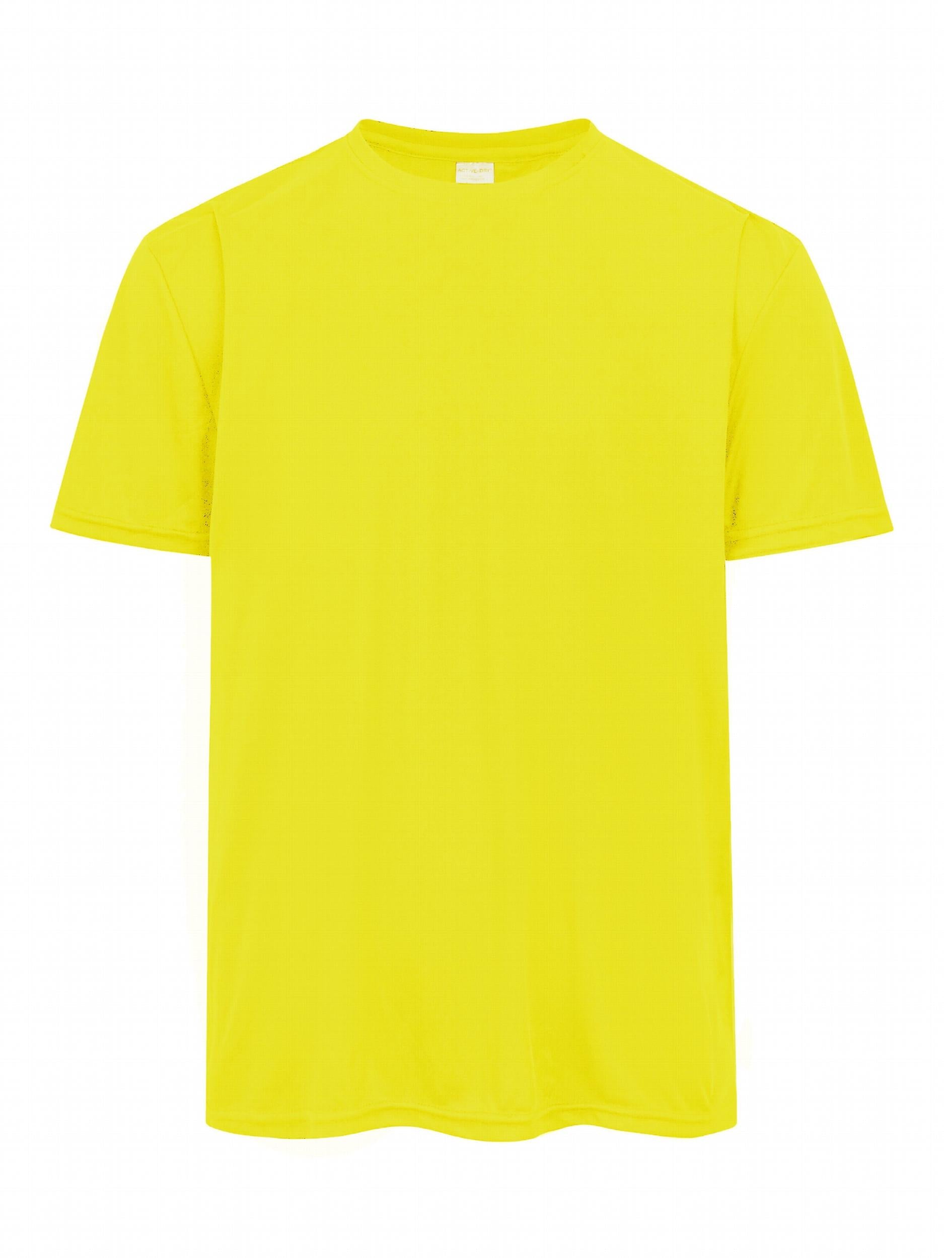Men's Athletic Workout T-shirt Quick Dry Crew Neck Tee