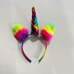 Rainbow Unicorn Headband for Party Performance