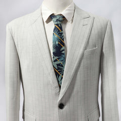Summer Men's Coconut Tree Holiday Beach Necktie