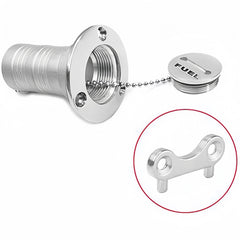 2pcs SS316 Water Fuel Tank Key Deck Fill Spare Key