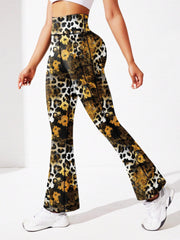 High Stretch Flared Leg Yoga Pants Women's A