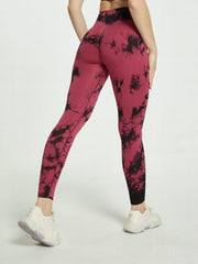 Tie Dye High Waist Yoga Leggings - Activewear for Women