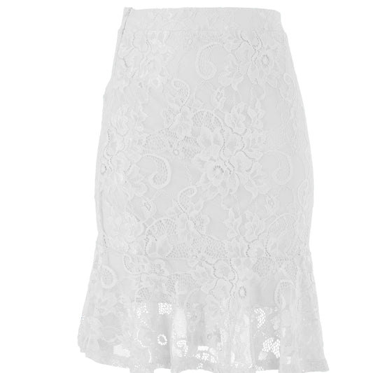 Vintage Mermaid Skirt Elastic Waist Casual Skirt Women's Clothing
