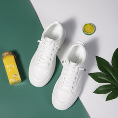 Women's Platform Sneakers Low Top Casual Walking Shoes