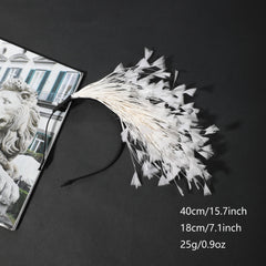 Faux Feather Headband Hair Band for Party