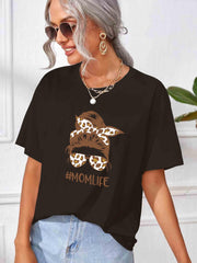 Cozy Short Sleeve Lounge Top Women's Loungewear
