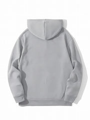 Rock Gesture Pattern Men's Hooded Sweatshirt