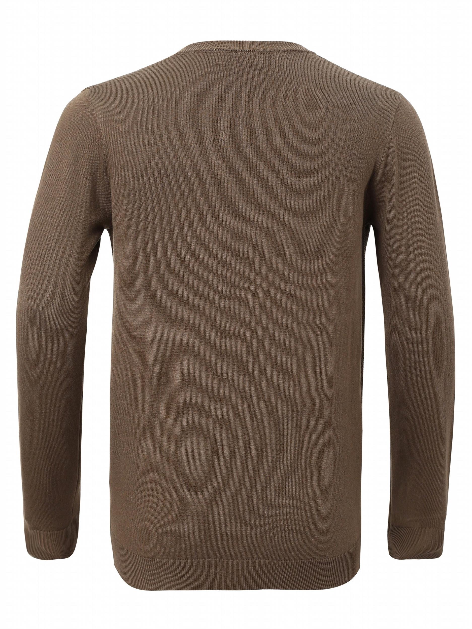 Men's High Stretch Crew Neck Pullover Sweater