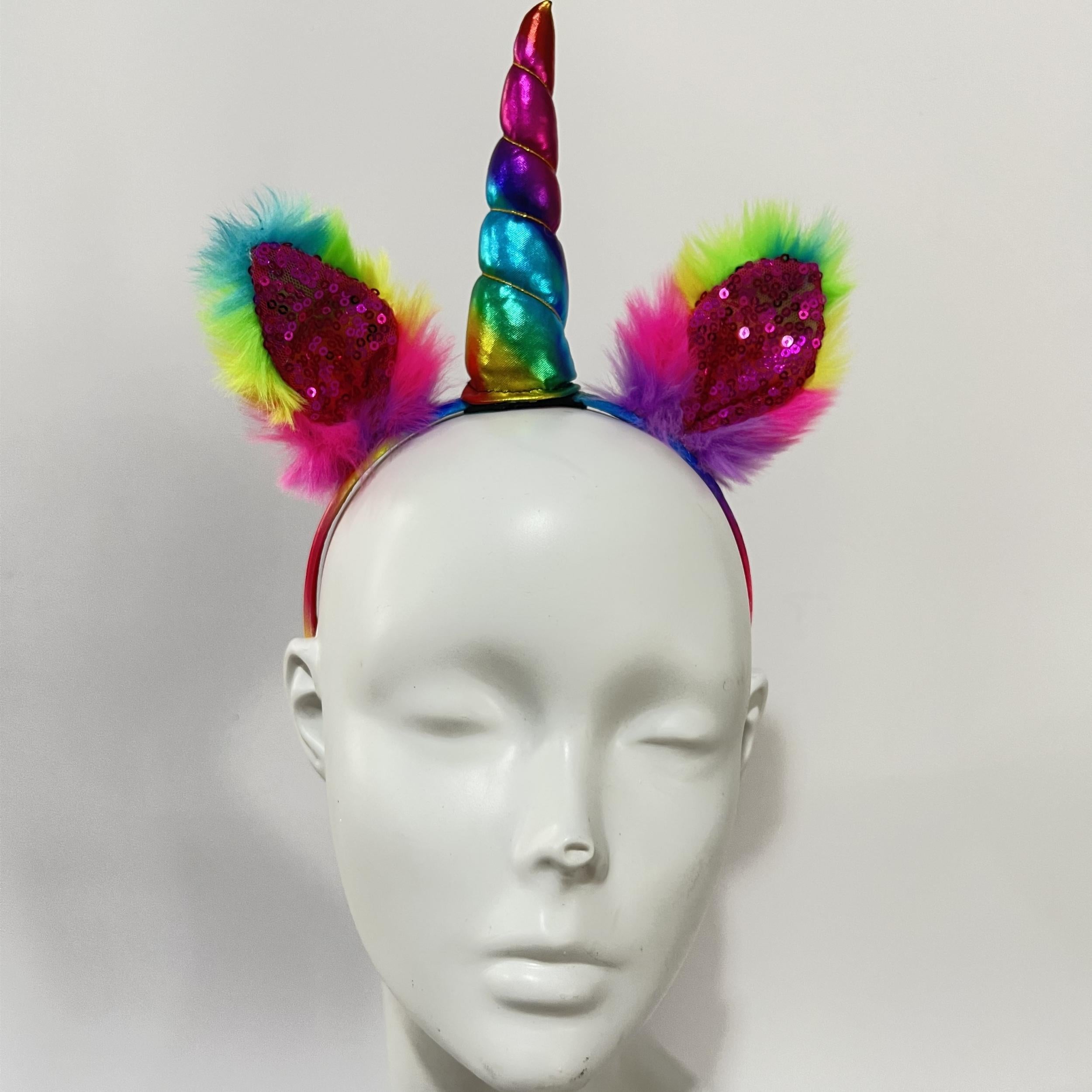 Rainbow Unicorn Headband for Party Performance