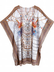 Boho Lace Up Beachwear Cover Up