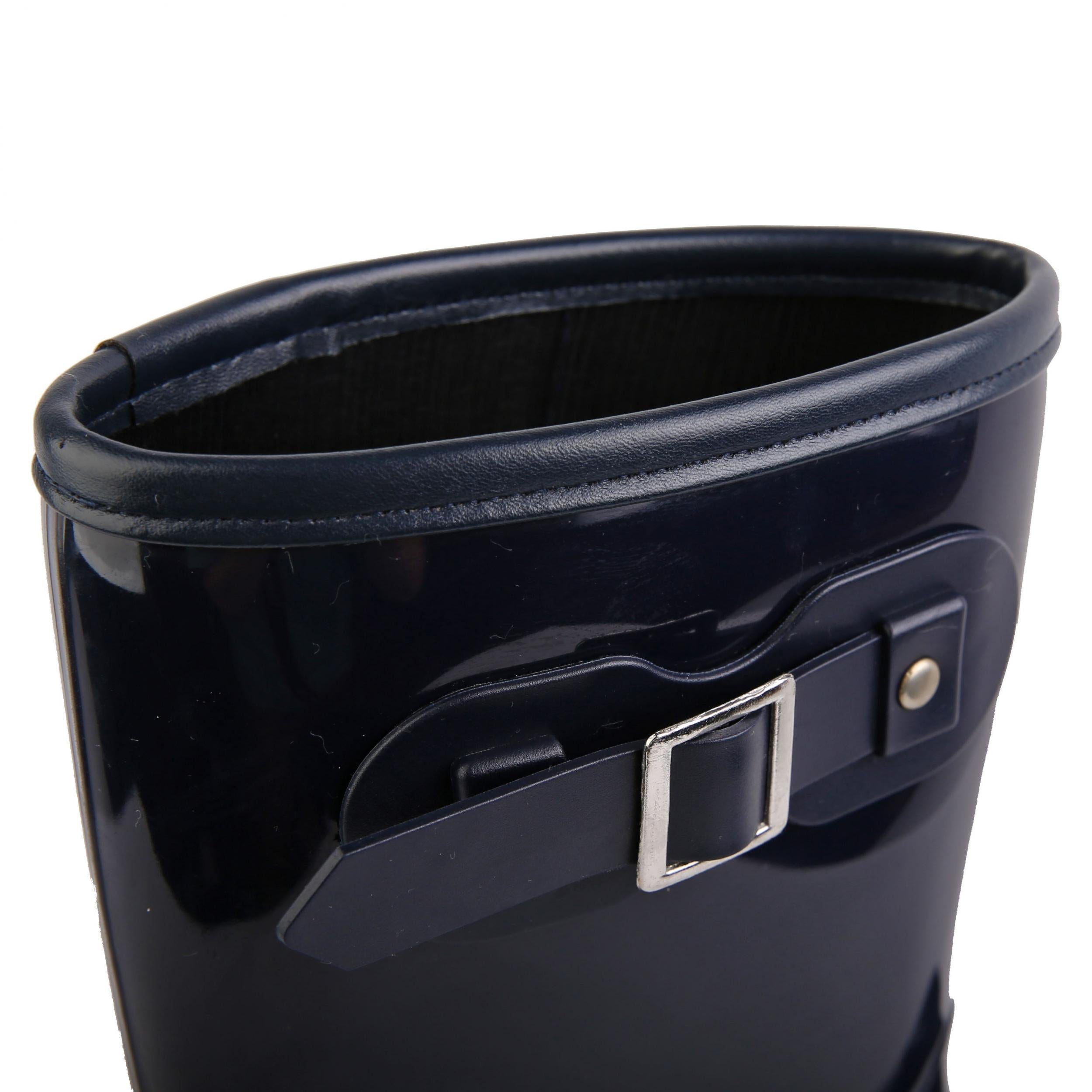 Waterproof Non Slip Rain Boots with PVC Buckle Decor