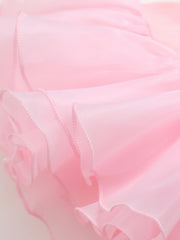 Girls Bow Tutu Patchwork Cami Dress Ballet Dance Leotard
