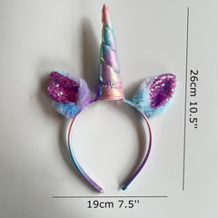 Unicorn Headband for Party Halloween Christmas Gift Kids