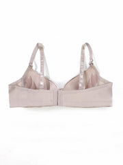 2pcs Solid Push Up Bra Soft & Comfortable Anti sagging Everyday Bra
