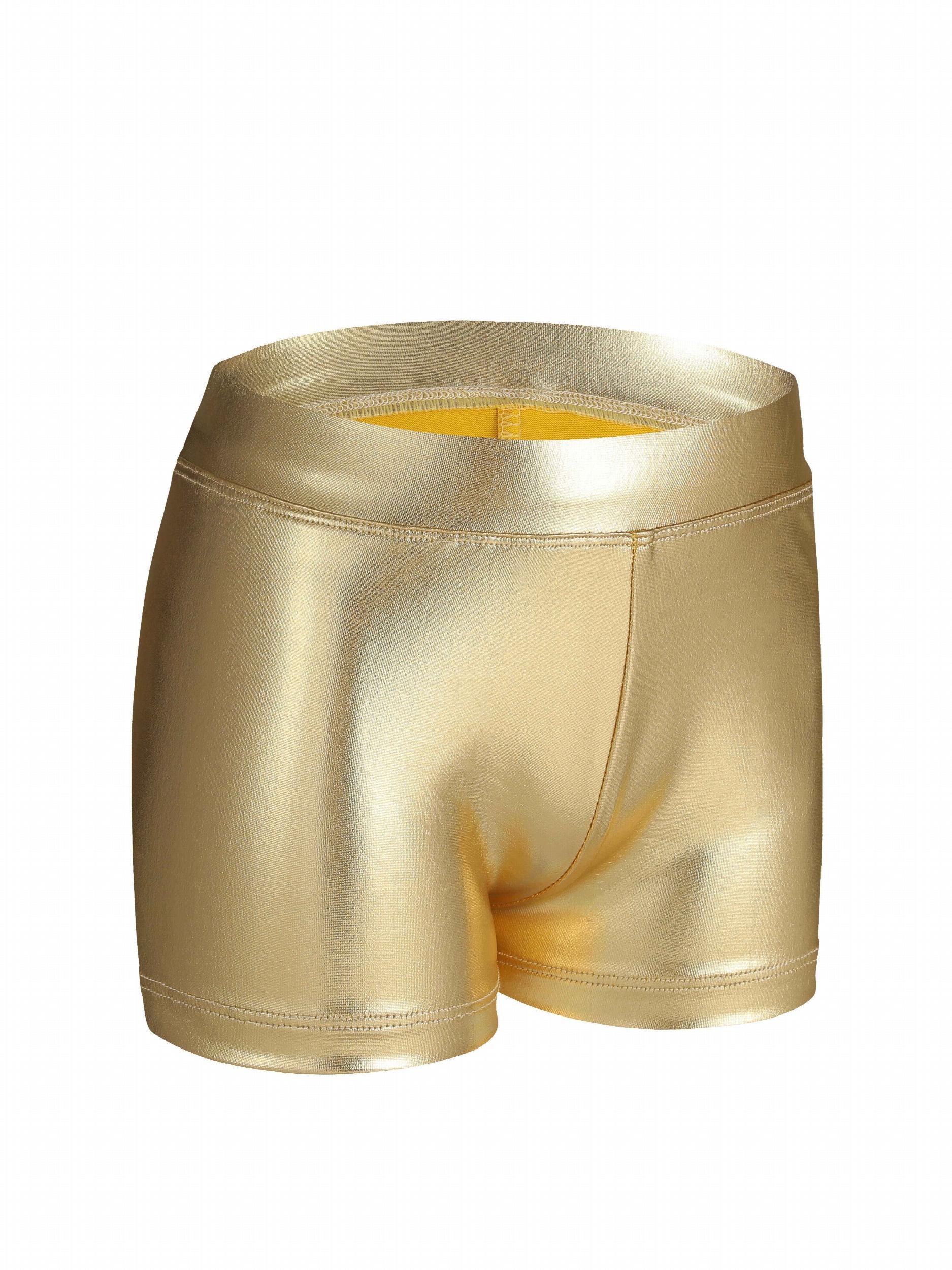 Girls Sparkly Athletic Shorts Elastic Waist Summer Clothes