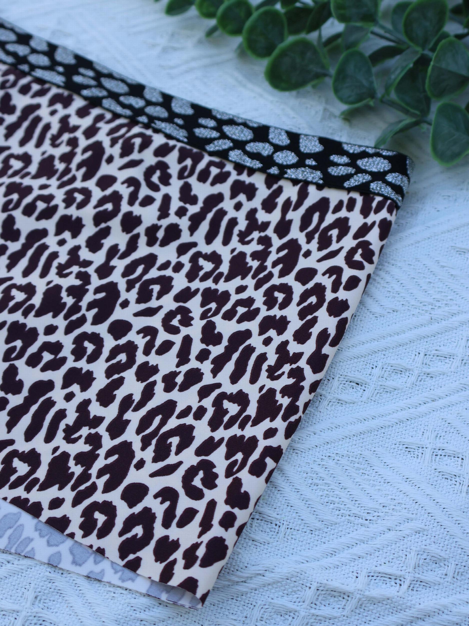 3 Pack Plus Size Sexy Panties Set Women's Leopard Print Seamless