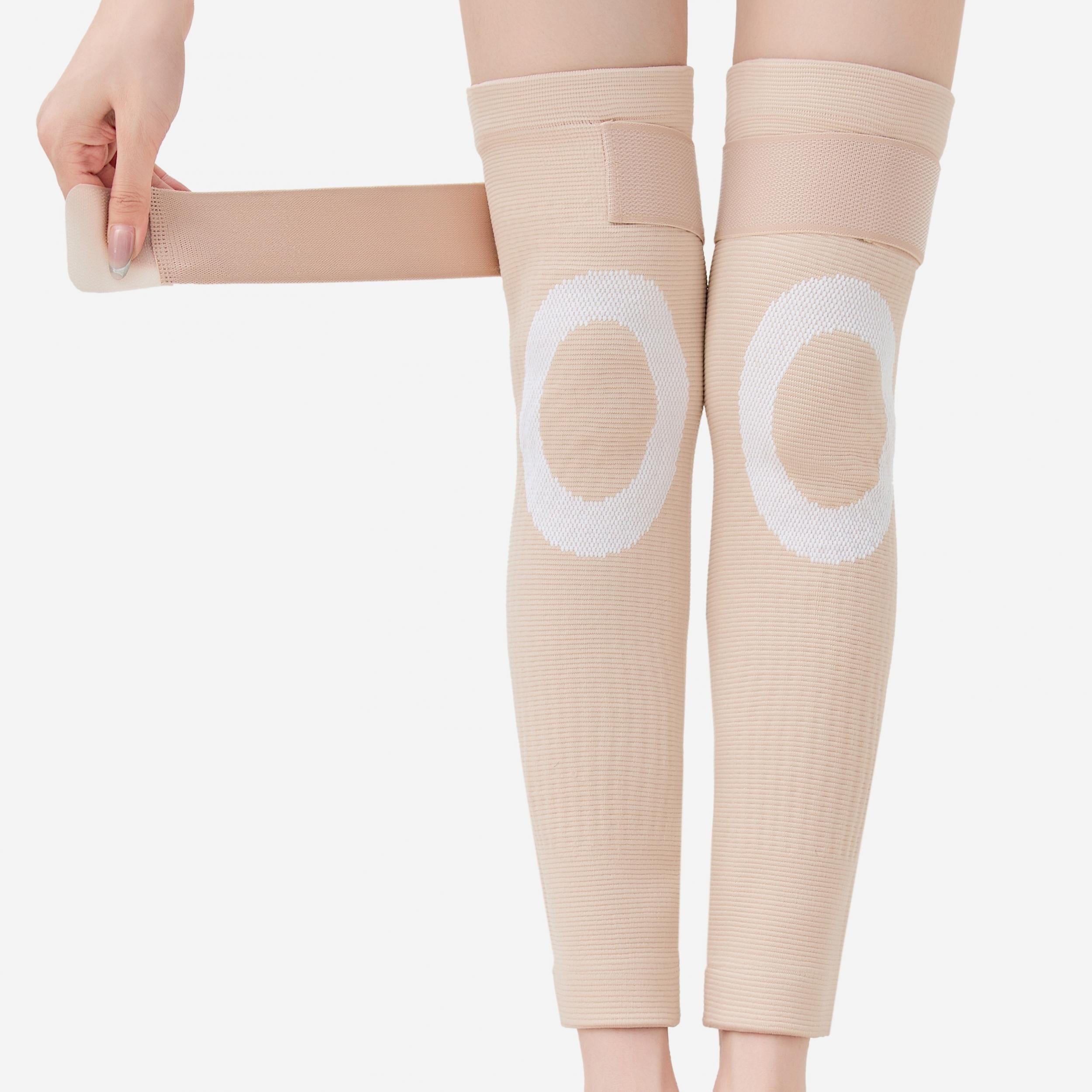 Extended & Thickened Wormwood Knee Pads for Warmth & Knee Protection