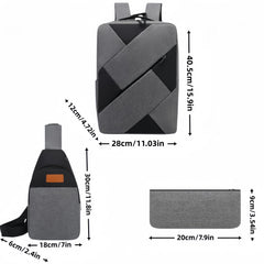 Business Computer Travel Backpack Student Shoulder Bag Work Commuting Backpack