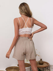 Boho Wide Leg Shorts Summer Style