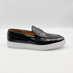 Men's Rock Pattern Slip On Loafers