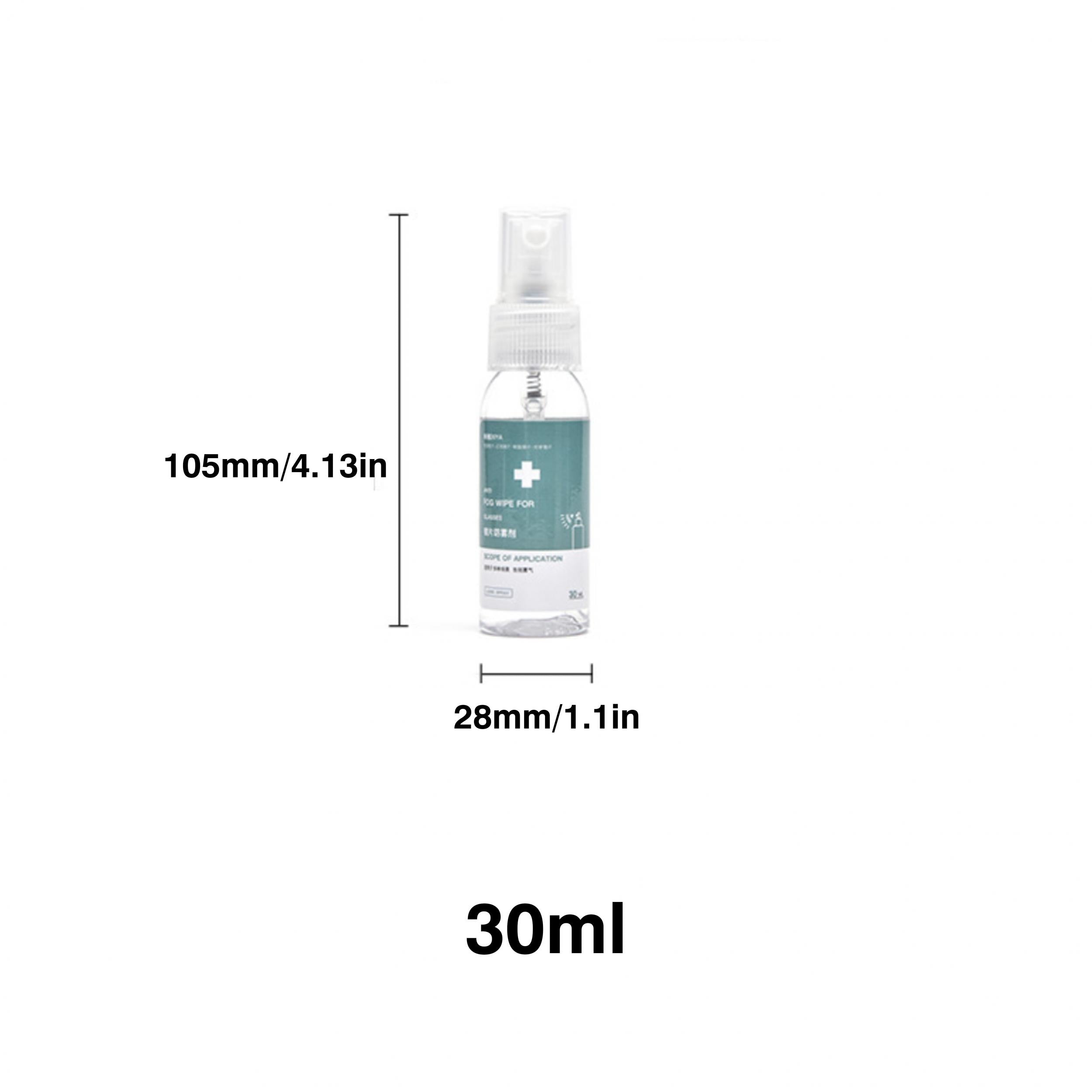 3pcs 30ml Anti-fog Spray for Glasses Cameras Lenses Cleaning Liquid
