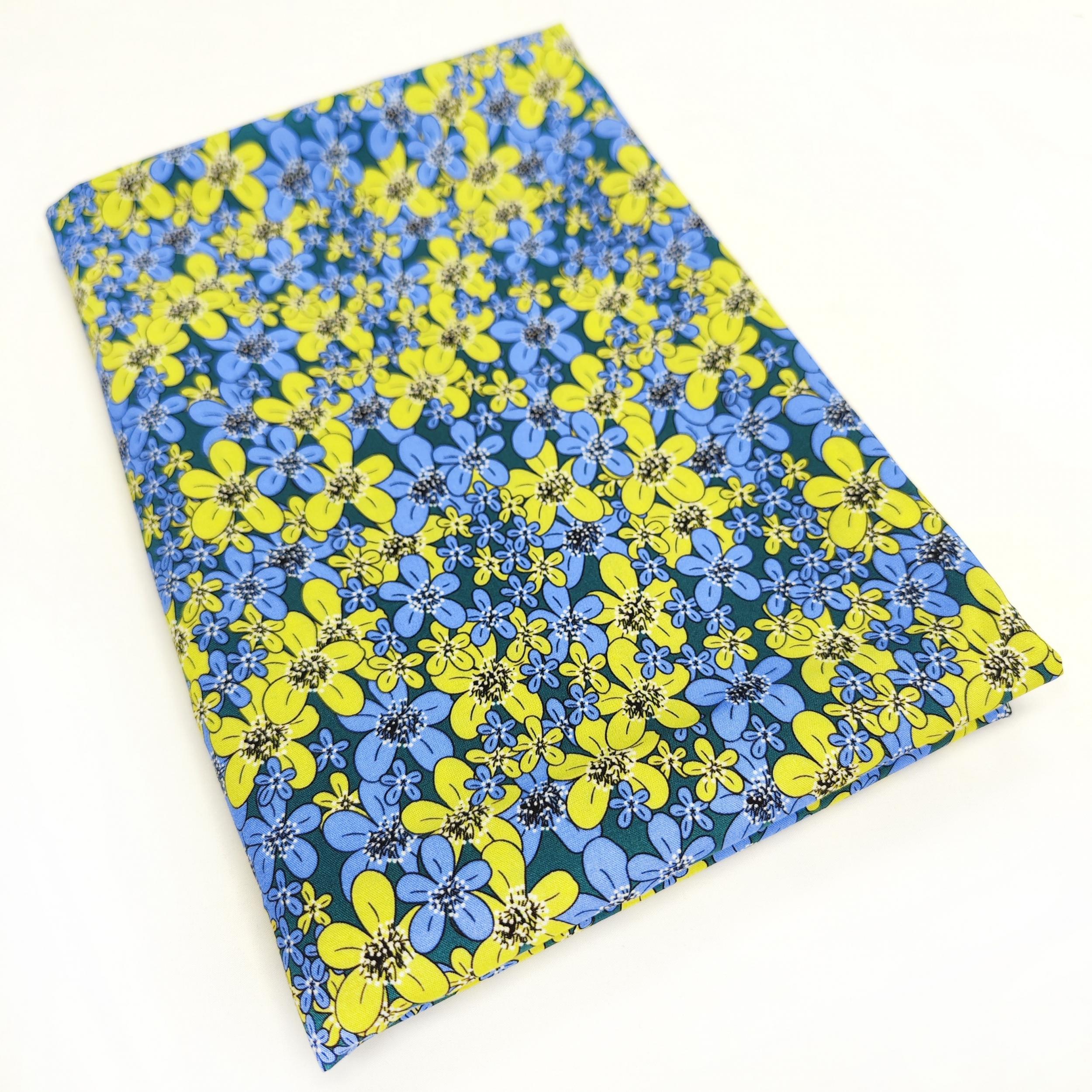 1yd DIY Cotton Fabric for Clothes Quilts Pants Dress Cut Size 1yard