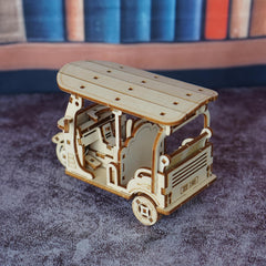 DIY Motorcycle Model Kit 3D Wooden Puzzle Building Blocks Toy