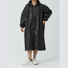 Ultralight Reusable Ponchos Portable Rain Coat with Hood