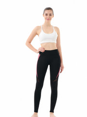 High Waist Yoga Pants Mesh Tummy Control Leggings